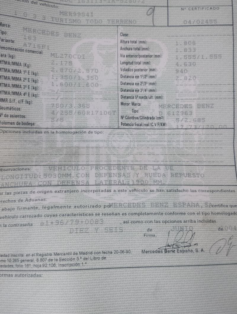 Mercedes ML en Despiece - Imagen 9