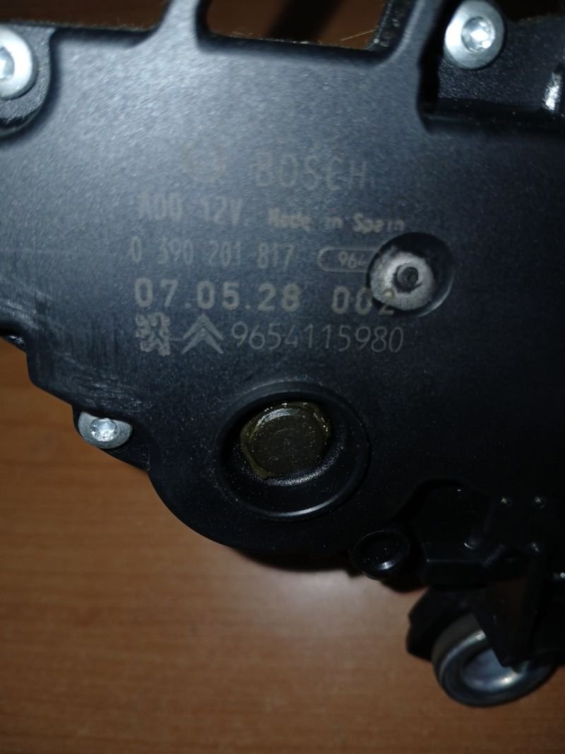 Motor Limpia traseros Gran Picasso - Imagen 3