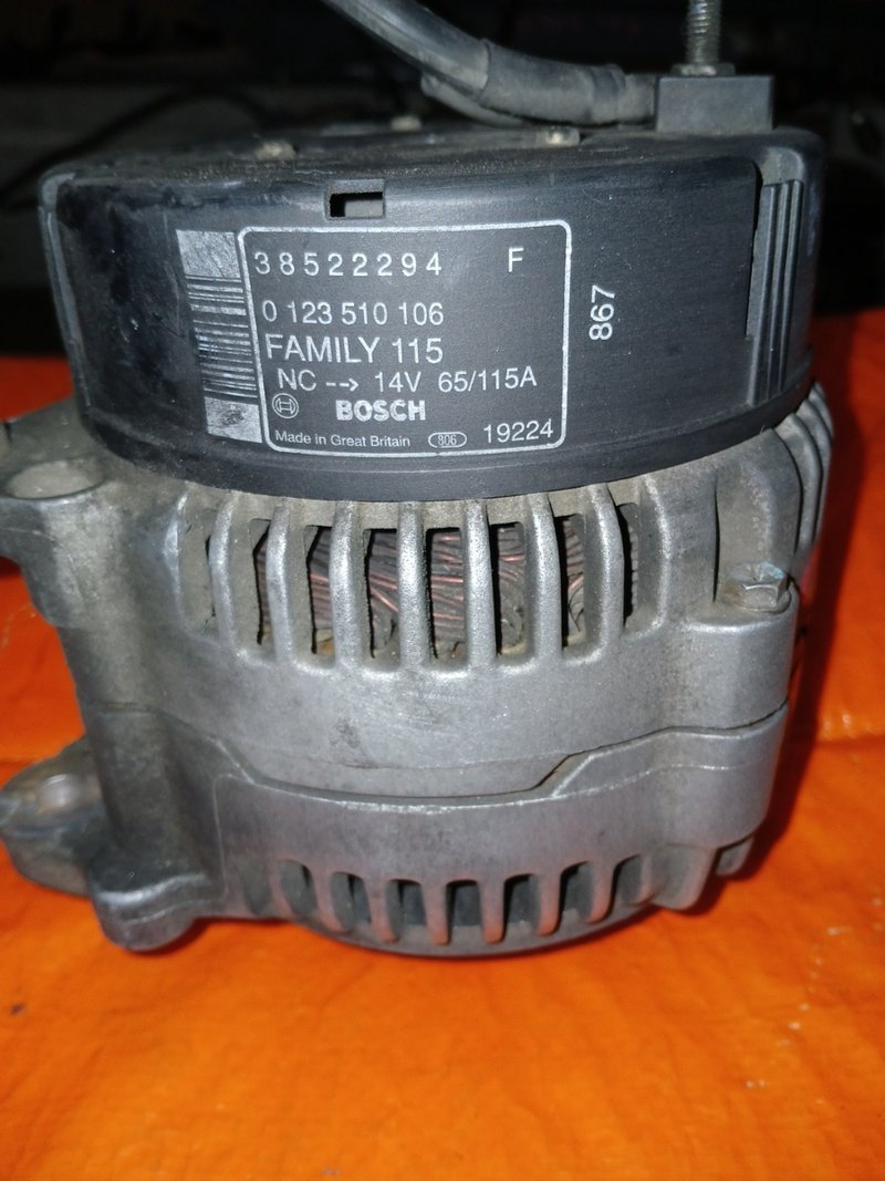 Alternador Chrisler Voyager 2.5 TD | Ref. 38522294 - Imagen 5