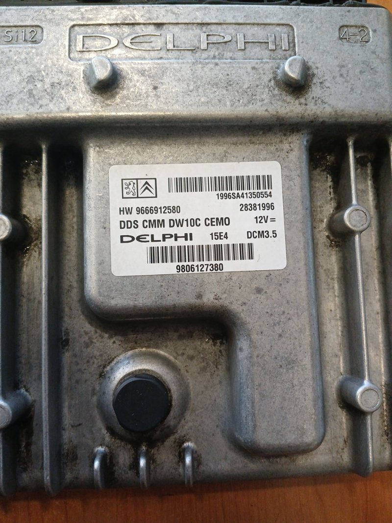 Centralita ECU Fiat Scudo | Ref. 9666912580 - Imagen 2