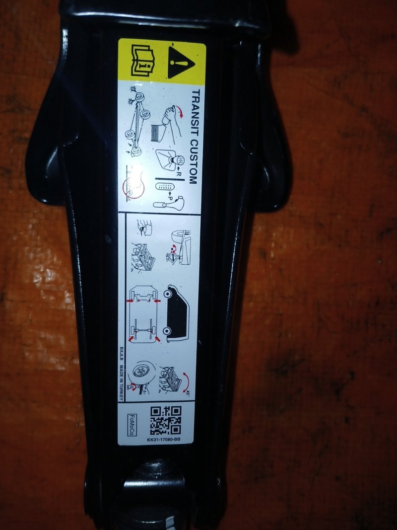 Gato y herramientas Ford Custom | Ref. BK31-17T081-AA - Imagen 3