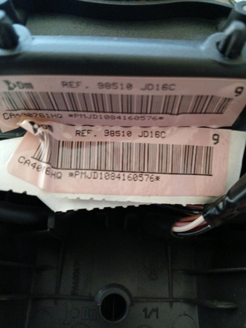 Airbac volante Nissan Qasqai 2009 | Ref. 98510JD16C - Imagen 5