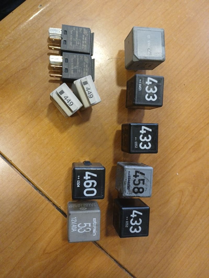 Relés para Seat,Audi y Volkswaguen