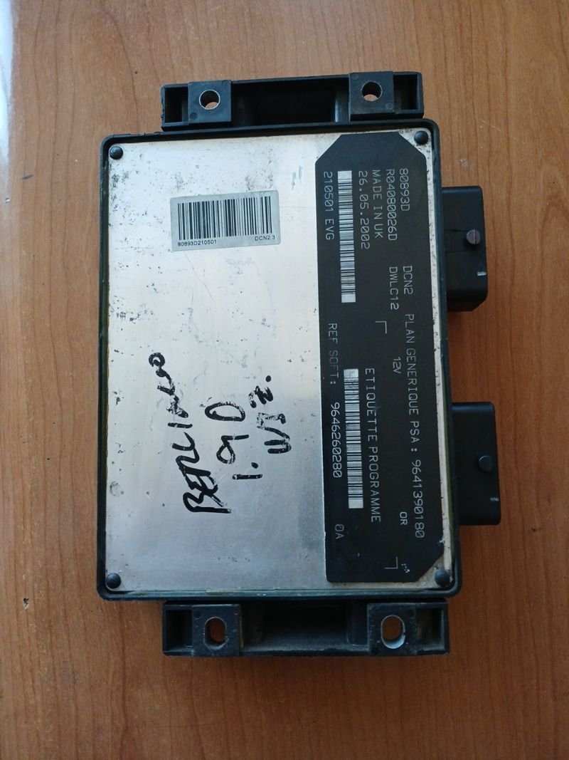 CENTRALITA ECU CITROEN BERLINGO 1.9 D | Ref. 9641390180 - Imagen 3