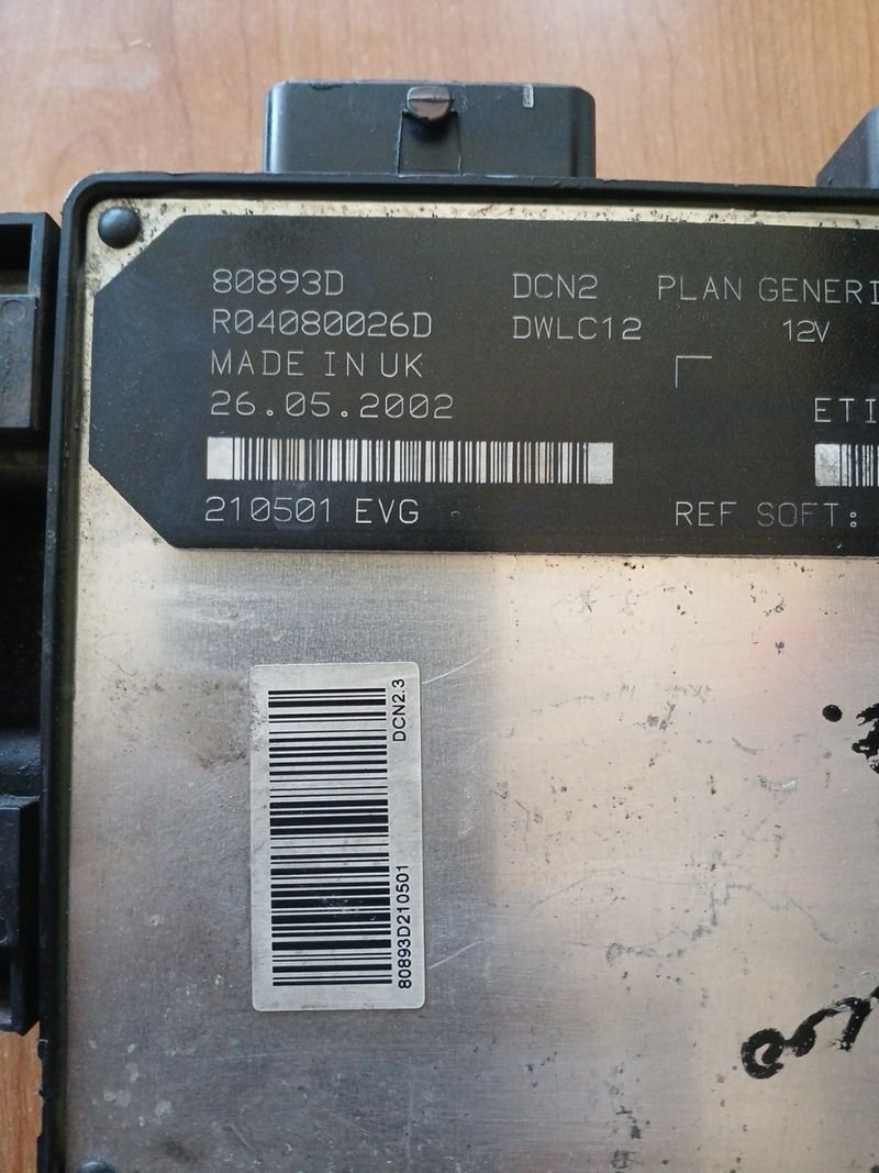 CENTRALITA ECU CITROEN BERLINGO 1.9 D | Ref. 9641390180 - Imagen 5