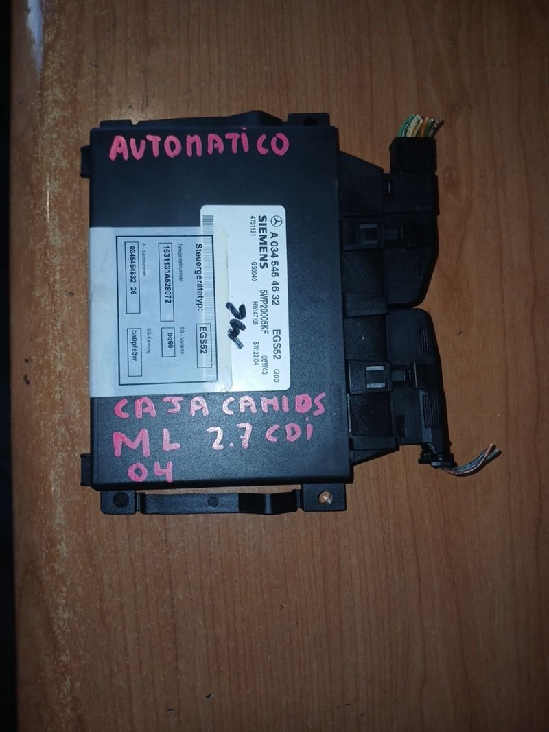 Centralita Caja de Cambios Mercedes | Ref. A0345454642