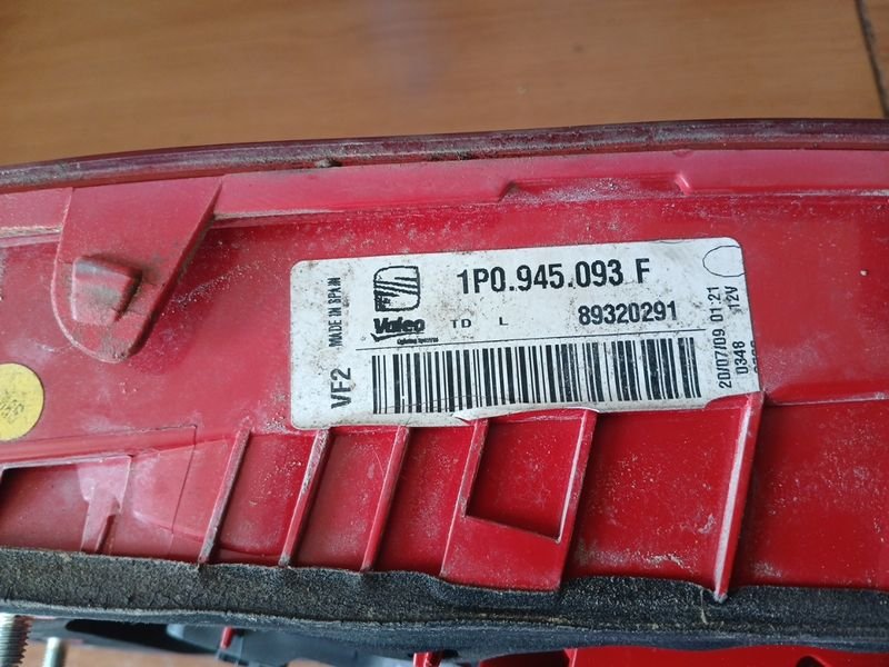 PILOTOS SEAT LEON 2009. | Ref. 1P0945093F - Imagen 4