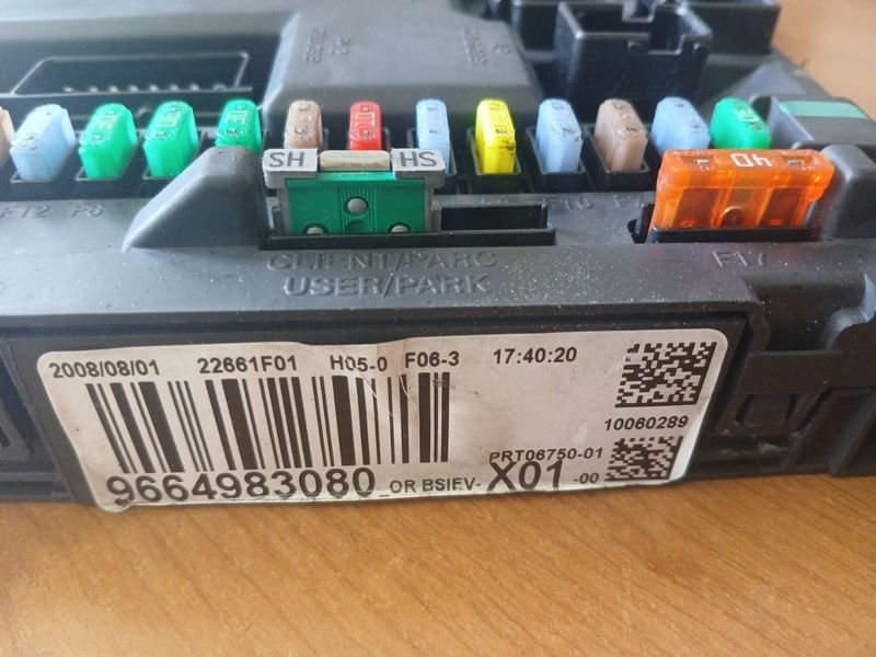 Caja Fusibles BSI Peugeot 207. | Ref. 9664983080 - Imagen 5