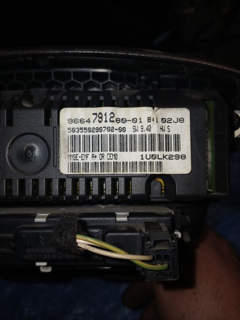 Consola Centra Peugeot 207 | Ref. 9664791200 - Imagen 5