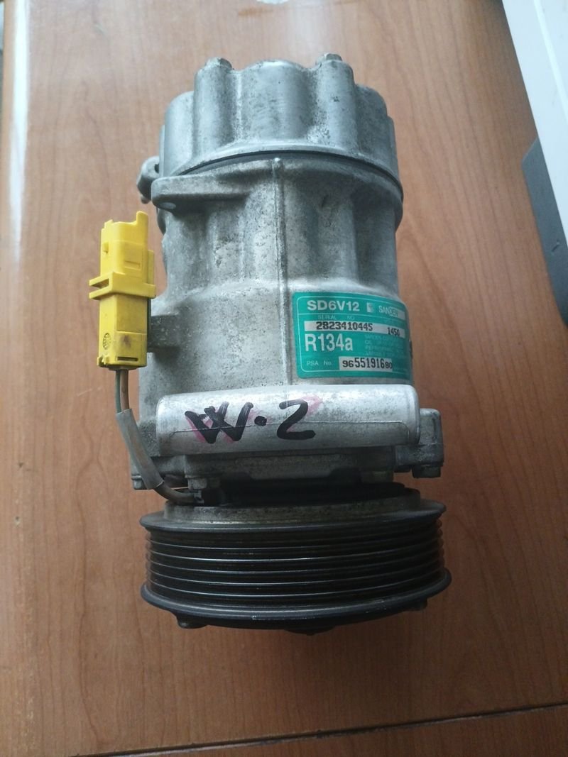Compresor A/C Citroen C3 1.4 HDI 2006 | Ref. 9655191680 - Imagen 3