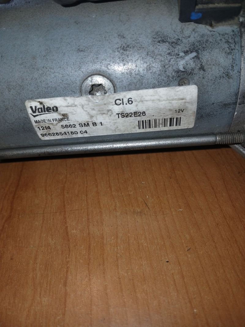 Motor Arranque Peugeot 2008 2015 | Ref. 9662854180 - Imagen 3