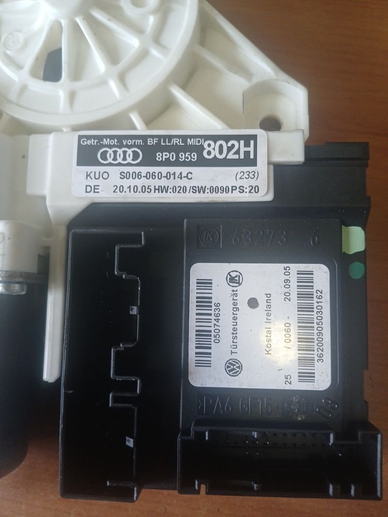 3x Motor Elevalunas Audi A3 | Ref. 8P4959 - Imagen 5