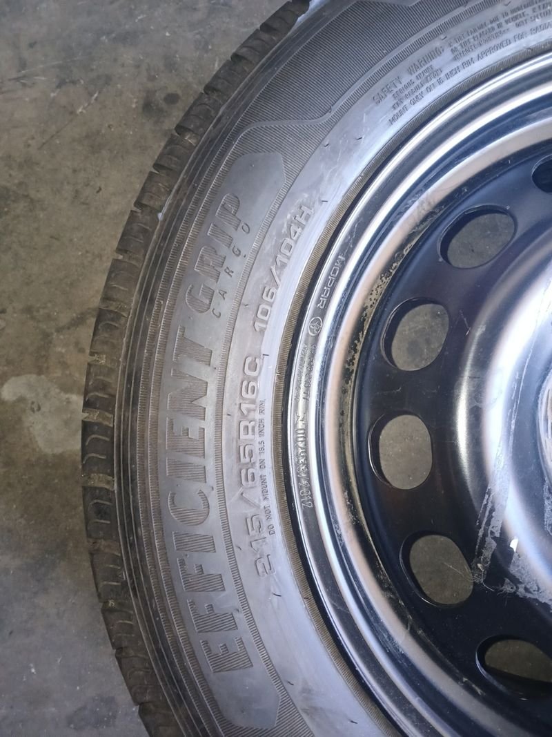 Rueda de Repuesto Citroen Jumpy, fiat scudo - Imagen 3