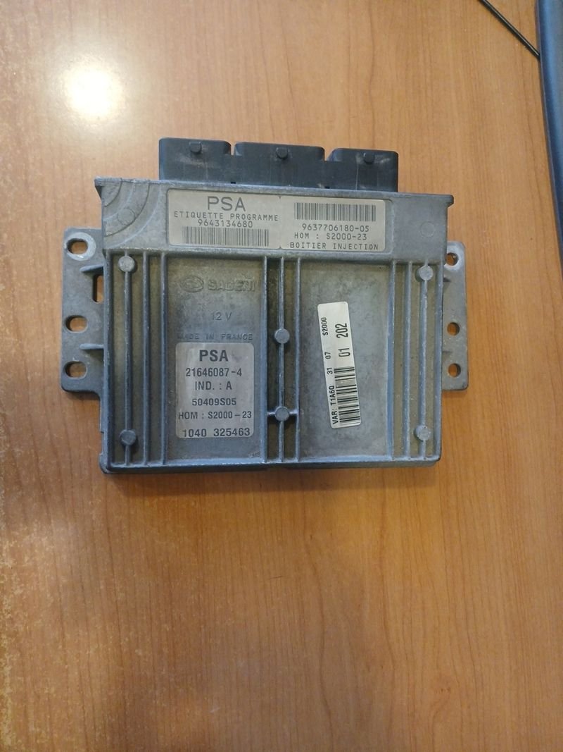 Centralita Motor PSA Peugeot 206 1.4 G 2004 | Ref. 9643134680