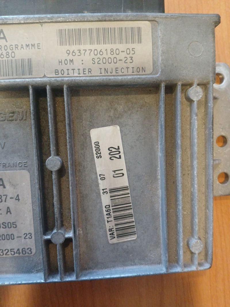 Centralita Motor PSA Peugeot 206 1.4 G 2004 | Ref. 9643134680 - Imagen 3