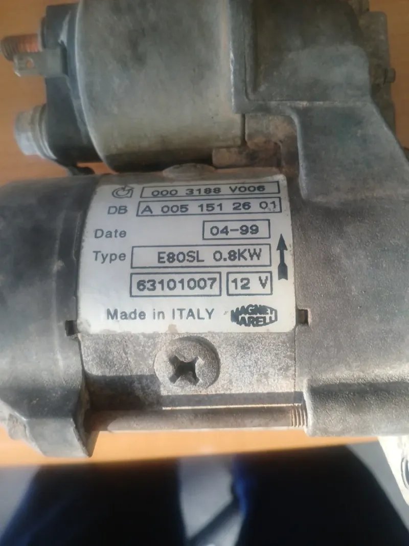 Motor de arranque Smart Fortwo 1.0 G | Ref. 63101007 - Imagen 3