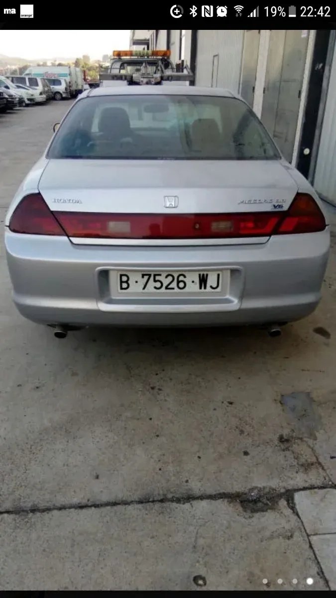 Parachoques Trasero Honda Accord Coupe
