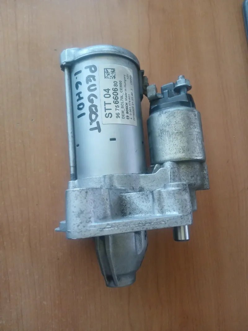 Motor Arranque Peugeot 3008 1.6 HDI 2016 | Ref. 0890999496 - Imagen 2