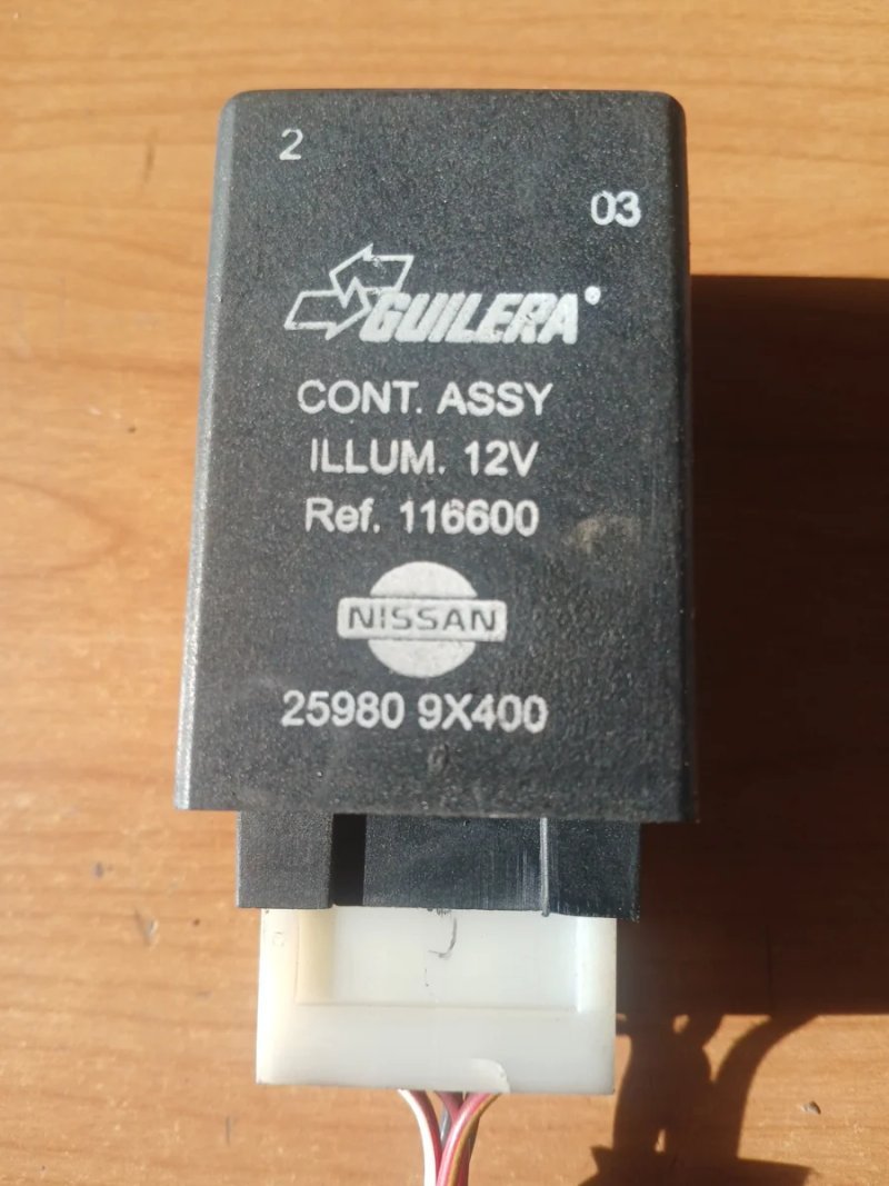 Relé Calentamiento Nissan Cabstar GUILERA | Ref. 116600 - Imagen 2
