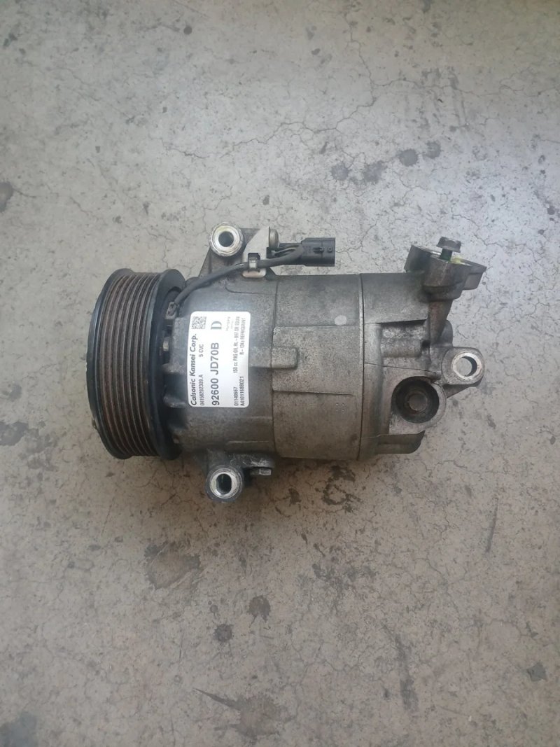 Compresor A/A Nissan Qashqai 2.0 | Ref. 92600JD70B - Imagen 2