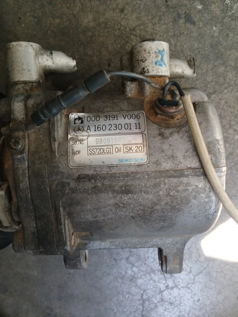 Compresor A/A Mercedes A160 230 01 11 - Imagen 2