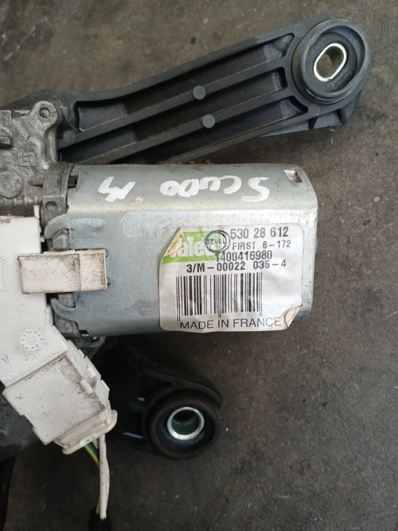 Motor Limpiaparabrisas Trasero Fiat Scudo 2014 | Ref. 1400416980 - Imagen 3