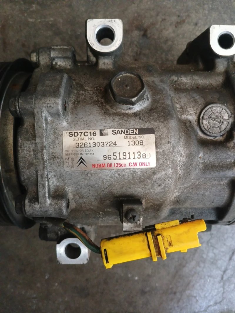 Compresor A/A Citroen C4 | Ref. 965191138 - Imagen 2