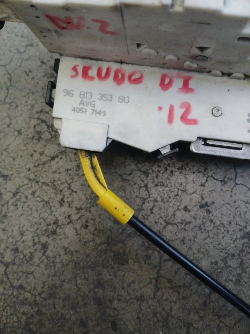Cerradura Fiat Scudo Delantera Derecha 2012 | Ref. 9681335380 - Imagen 4