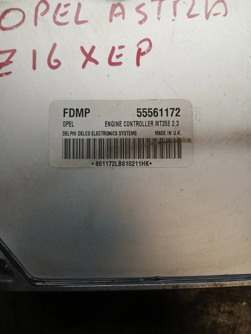 Centralita Opel Astra Z16XEP 55561172 - Imagen 2