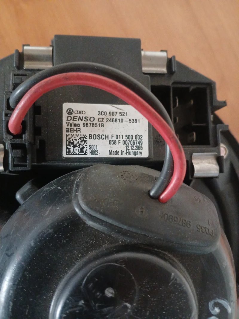 Motor Calefacción Golf V | Ref. 1K1820015D - Imagen 2