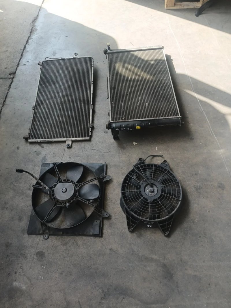 Radiadores y Electroventilador Kia Carnival 06