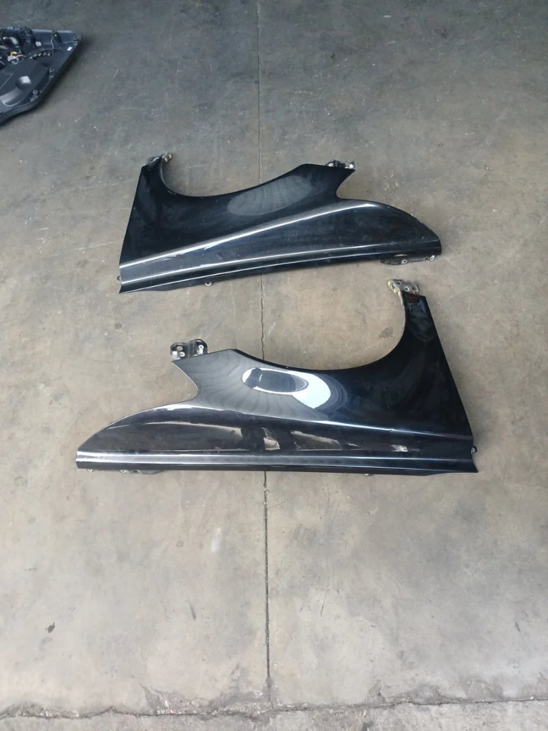 Aletas Volvo V50 2008 Negras - Imagen 2
