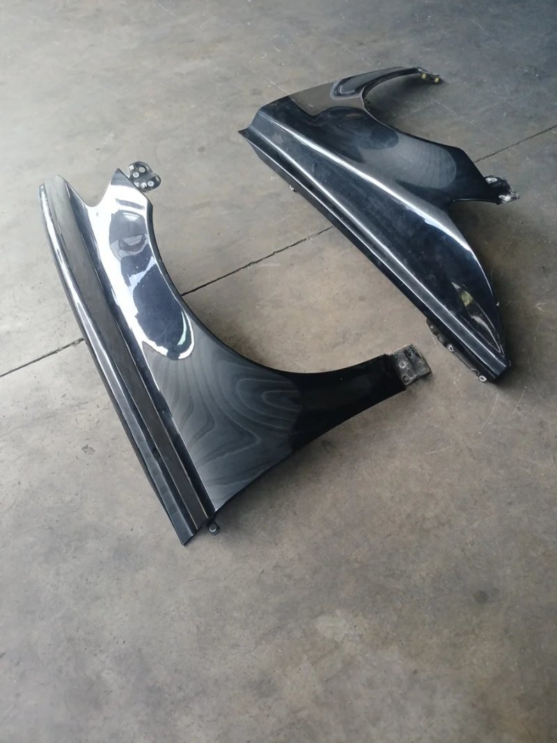 Aletas Volvo V50 2008 Negras - Imagen 7