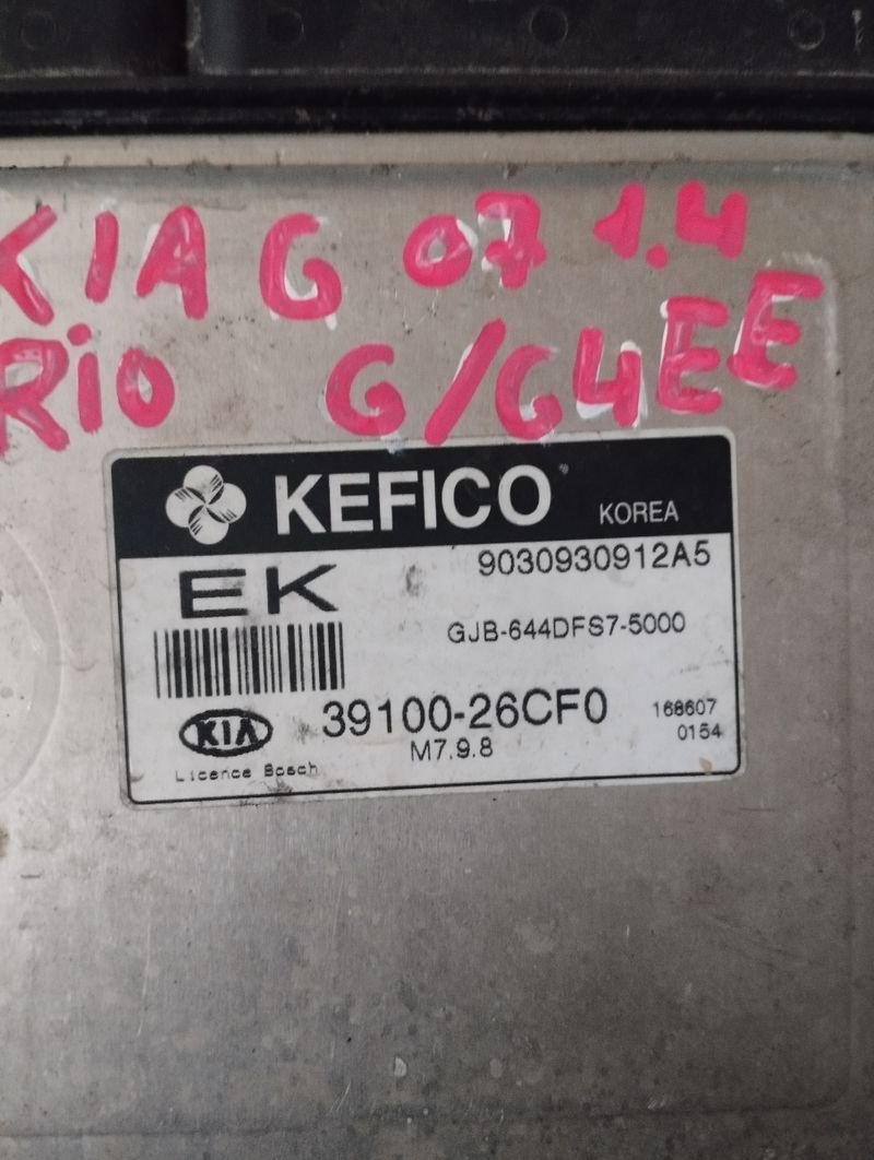 Centralita Kia rio 1.4 G/G4EE | Ref. 3910026CF0 - Imagen 4