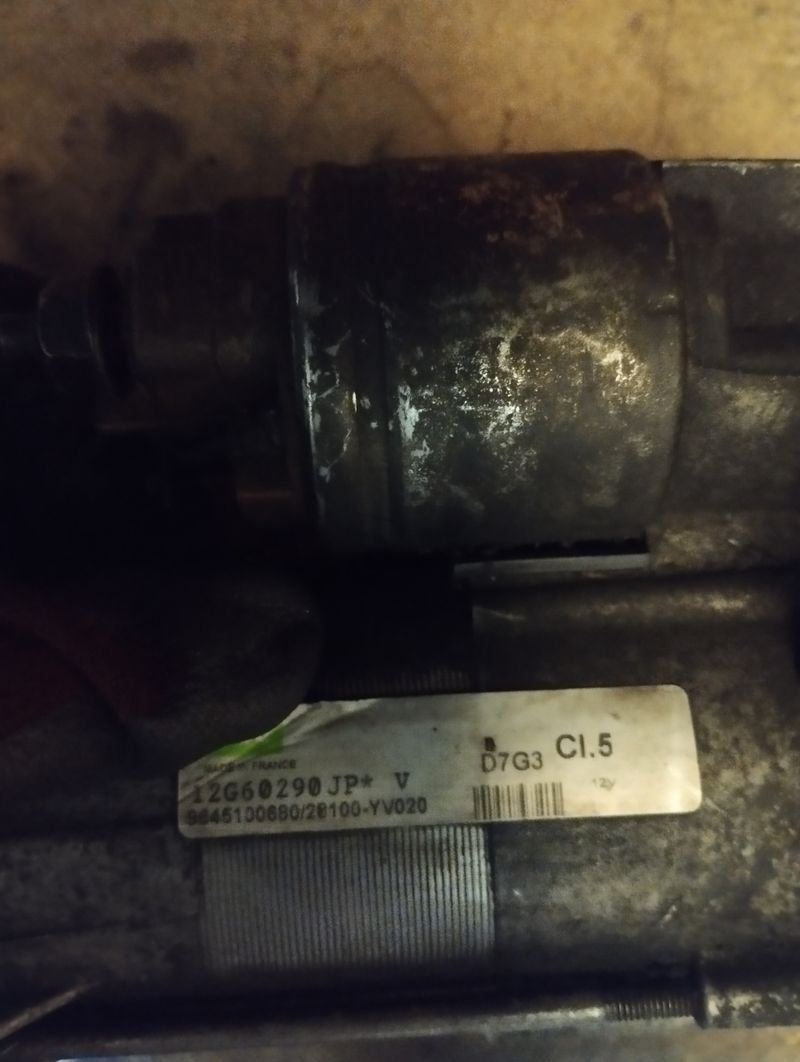 motor de arranque Citroen Picaso 1.6 hdi | Ref. D7G3 - Imagen 5
