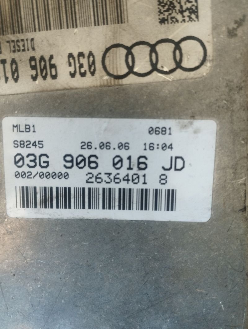 Centralita ecu Audi A4 avant 2007 | Ref. 03G906016JD - Imagen 4